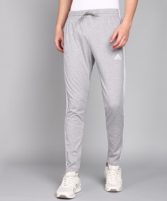 ADIDAS Solid Men Grey Track Pants