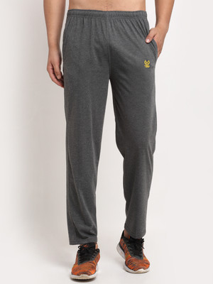 VIMAL JONNEY Solid Men Black Track Pants