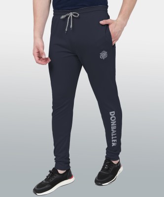 DonBaller Printed Men Blue Track Pants