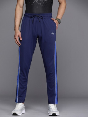WROGN ACTIVE Solid Men Blue Track Pants