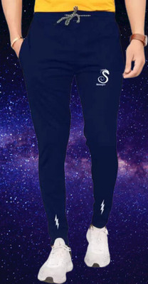 sonizeed rp Solid Men Dark Blue Track Pants