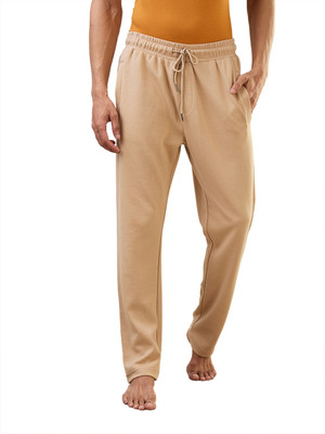 SLEEPZ BY RAYMOND Solid Men Brown Track Pants