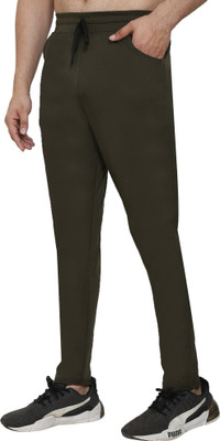 woollen anas garment and sons Solid Men Olive Track Pants