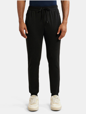 JOCKEY AM71 Super Combed Cotton Rich Solid Men Black Track Pants