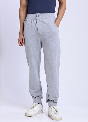 Pepe Jeans Solid Men Grey Track Pants