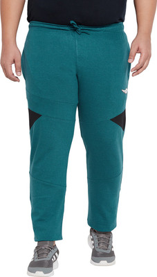 bigbanana Colorblock Men Blue Track Pants