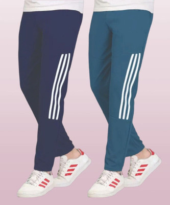 CLOTVIN TREND Solid, Striped Men Grey Track Pants