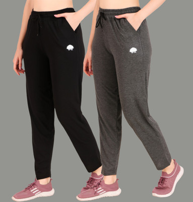 GAA Printed Women Black, Grey Track Pants