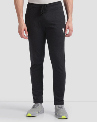 U.S. POLO ASSN. Solid Men Grey Track Pants