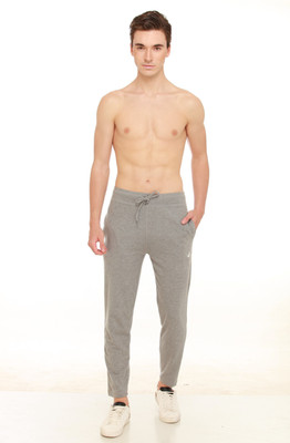 Barry and Clark Solid Men Grey Track Pants