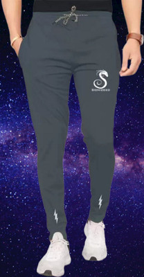 sonizeed rp Solid Men Grey Track Pants