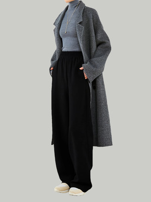 PROGENY Solid Women Black Track Pants