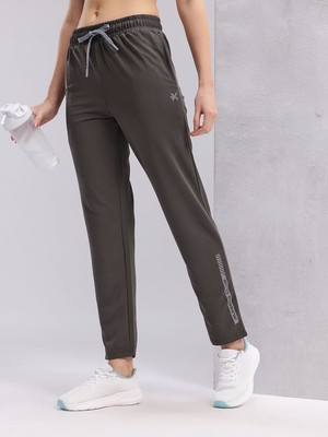 HRX by Hrithik Roshan Solid Women Black Track Pants