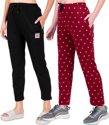 FASHIONHOUSETS Solid, Printed Women Multicolor Track Pants