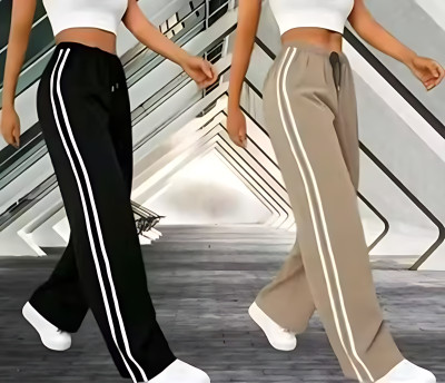 Hristov Solid Women Multicolor Track Pants