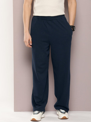 DILLINGER Solid Men Dark Blue Track Pants