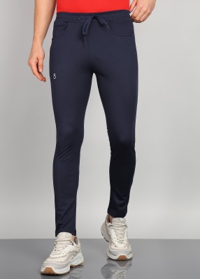 Lemona Solid Men Dark Blue Track Pants