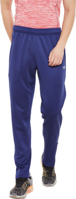 Perf Solid Men Blue Track Pants