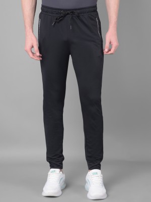 Force NXT Anti Viral Anti Odour Cool Joggers Solid Men Black Track Pants