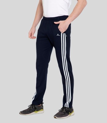 Zeffit Self Design Men Dark Blue Track Pants