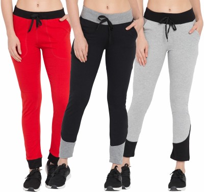 Haoser Solid Women Multicolor Track Pants