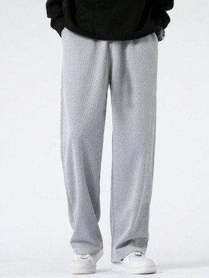 PROGENY Loose Fit Men Grey Trousers