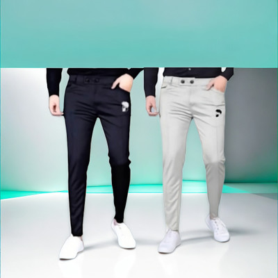 Krishna fashion Solid Men Multicolor Track Pants
