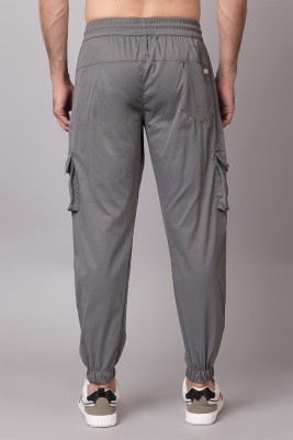 Saurya S prime Self Design Men Grey Track Pants