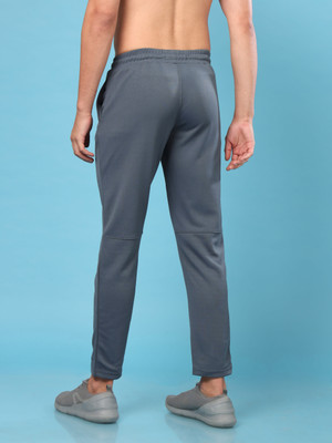TECHNOSPORT Solid Men Grey Track Pants