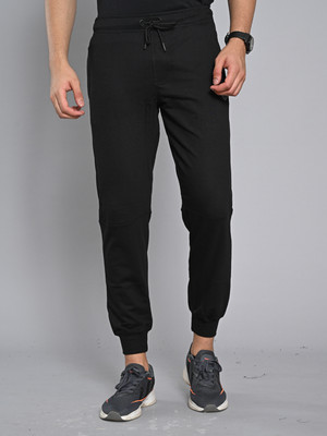 KILLER Solid Men Black Track Pants