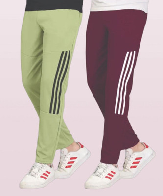 Covett Solid Men Grey Track Pants