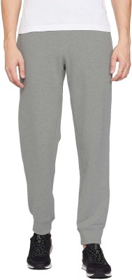 MRB Solid Men Grey Track Pants