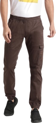 Wildcraft Printed Men Brown Track Pants