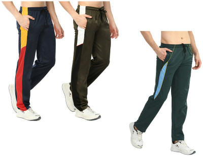 Indistar Colorblock Men Multicolor Track Pants