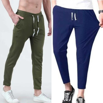 TIARA WORLD Solid Men Multicolor Track Pants