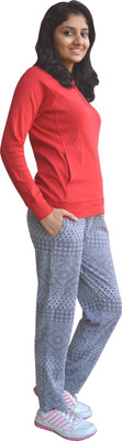 Weboasis Printed Women Multicolor Track Pants