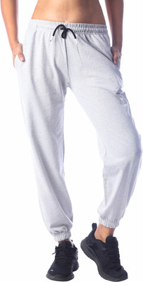 London Hills Solid Women Grey Track Pants