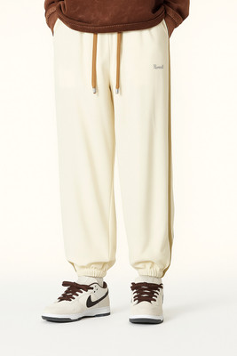 HFTRAKZWEAR Striped Men Beige Track Pants