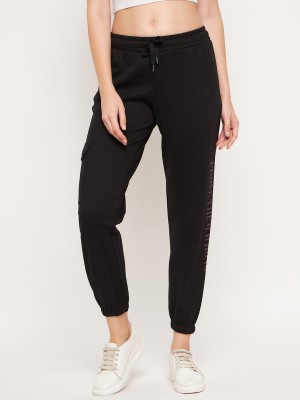 MADAME M SECRET Solid Women Black Track Pants