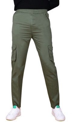 Ladli ji Solid Men Light Green Track Pants