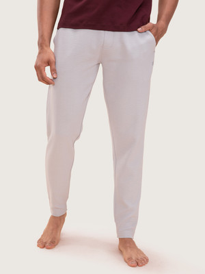 Damensch Solid Men Grey Track Pants