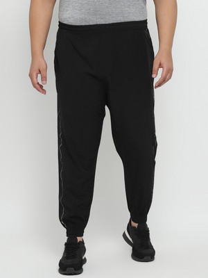 OFF LIMITS Solid Men Black Track Pants