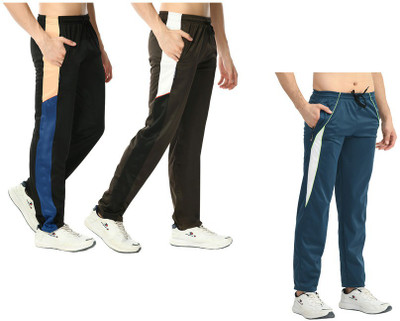 Indistar Colorblock Men Multicolor Track Pants