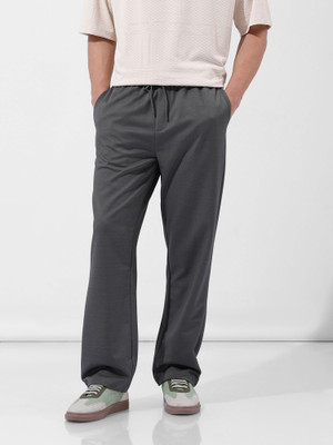 The Indian Garage Co. Solid Men Green Track Pants