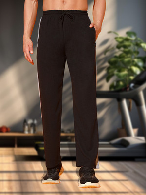 UNICUS APPAREL Solid Men Black Track Pants