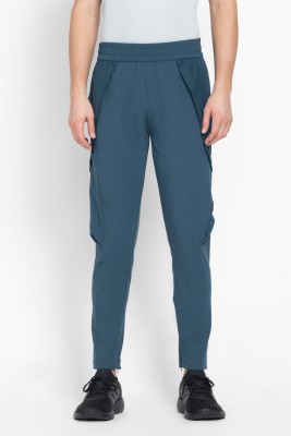 ADIDAS Printed Men Blue Track Pants