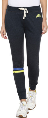 Alan Jones Solid Women Grey Track Pants
