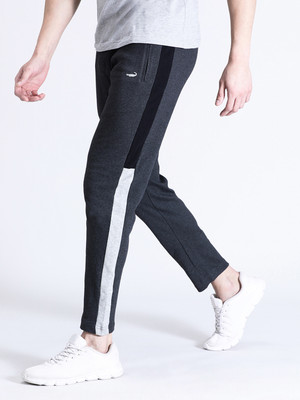CROCODILE Solid Men Grey Track Pants