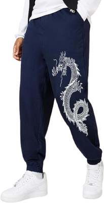 Bartus Regular Fit Men Blue Trousers