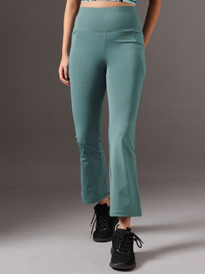 Clovia Solid Women Green Track Pants